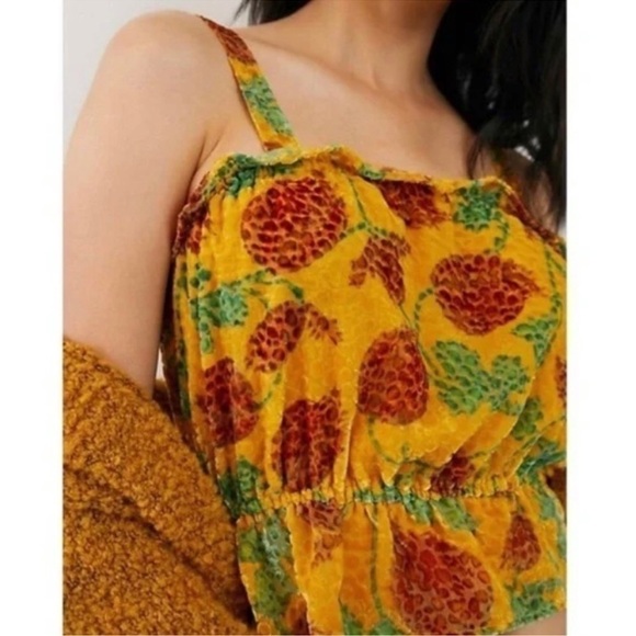 NWT Anthropologie Felipa Cropped Velvet Tank Size small - Picture 7 of 7